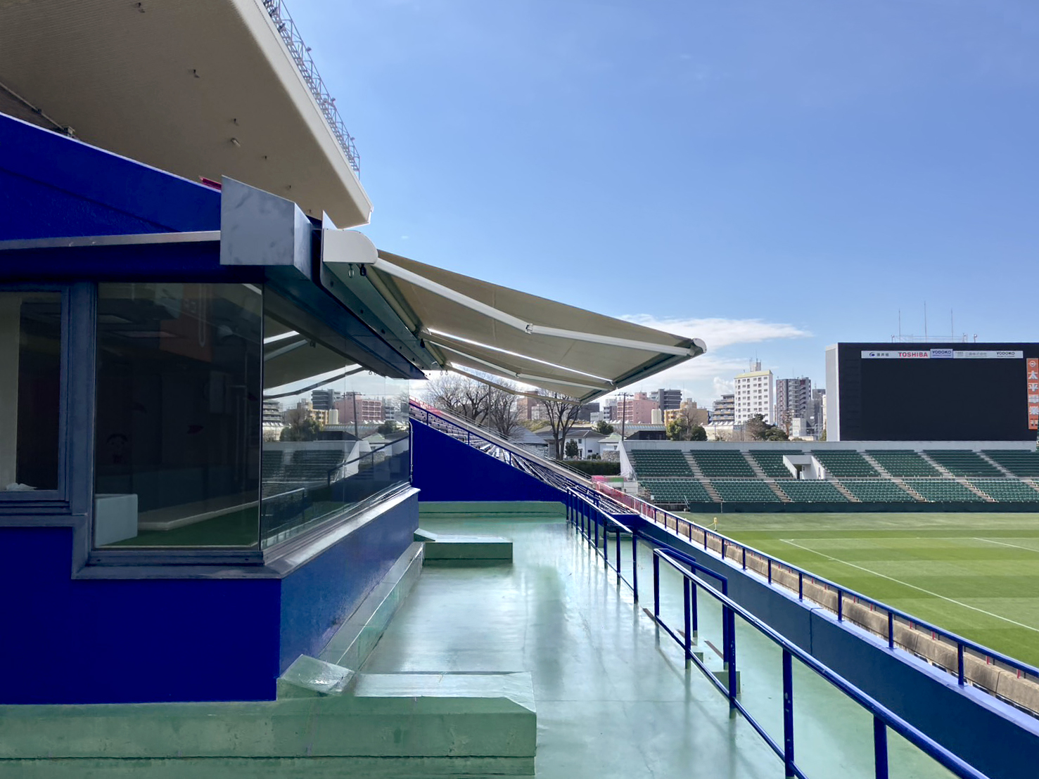 野球場 スタジアム オーニング