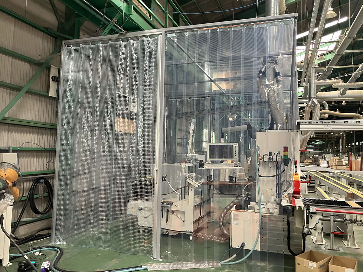 シート製ブース