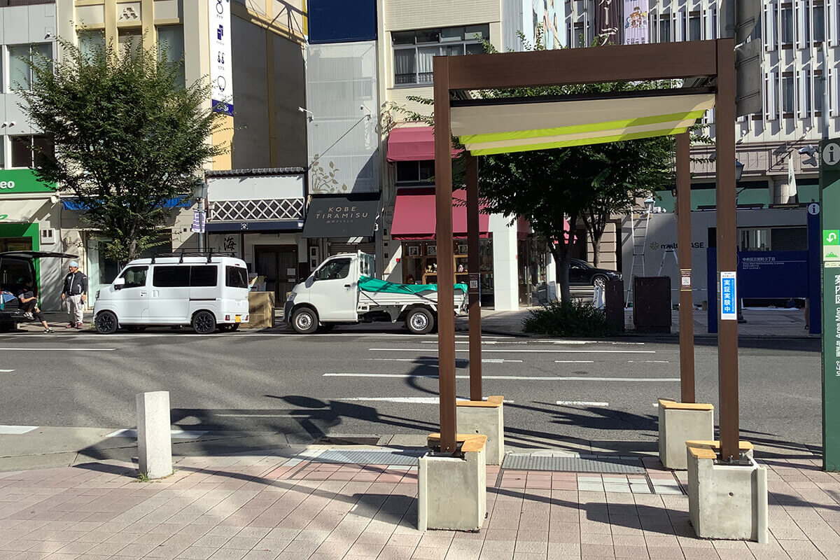 ソラカゼiori人工日よけの技術実証