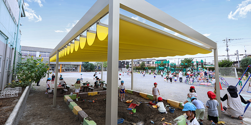 保育園の熱中症対策は「環境づくり」が鍵｜日よけ・遮熱の重要性とは