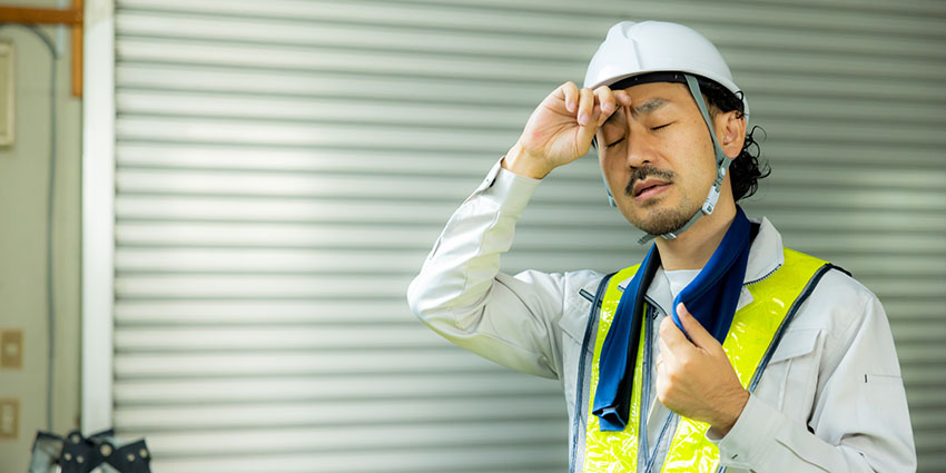屋外作業の熱中症対策とは?現場で働く人を守る改善策