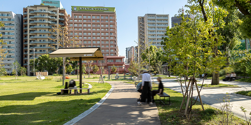 【続報】神戸市と進める公道の日よけ、市内7か所で稼働開始