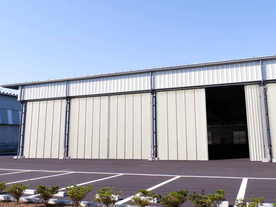 屋外・不透明タイプ 施工イメージ
