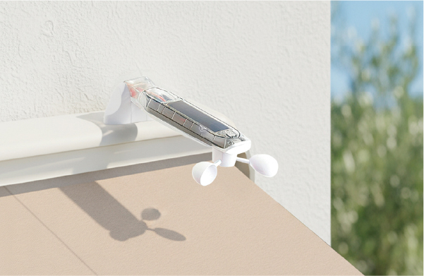 風力・陽光センサーのイメージ